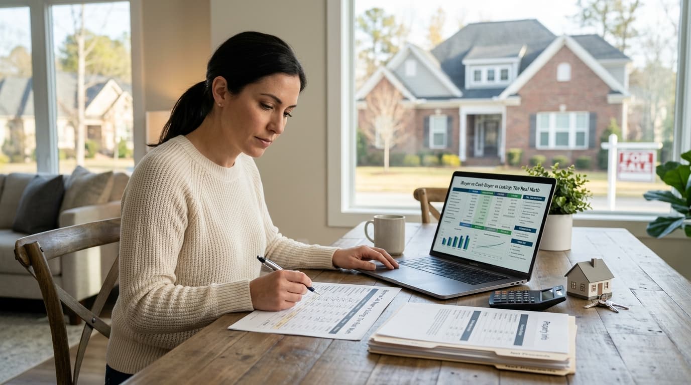 iBuyer vs Cash Buyer vs Listing: The Real Math